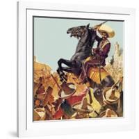 Zapata! the Bandit Who Ruled Mexico-McConnell-Framed Giclee Print