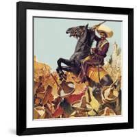 Zapata! the Bandit Who Ruled Mexico-McConnell-Framed Giclee Print