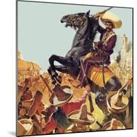 Zapata! the Bandit Who Ruled Mexico-McConnell-Mounted Premium Giclee Print