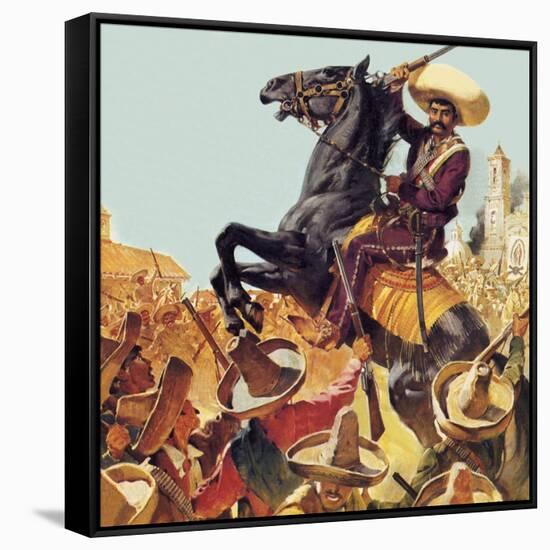 Zapata! the Bandit Who Ruled Mexico-McConnell-Framed Stretched Canvas