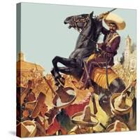 Zapata! the Bandit Who Ruled Mexico-McConnell-Stretched Canvas