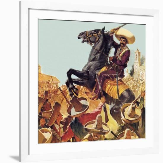 Zapata! the Bandit Who Ruled Mexico-McConnell-Framed Giclee Print