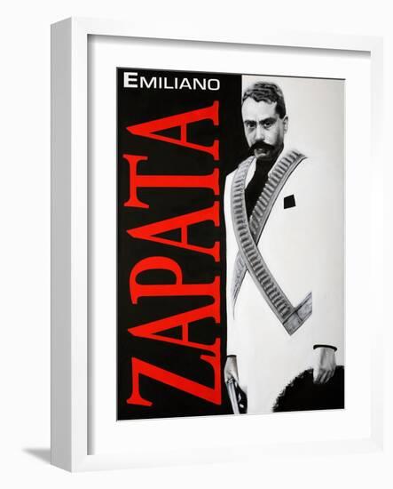 ZAPATA!-Robert Valadez-Framed Art Print