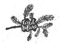 Nettle Lettering Poster-zapolzun-Art Print