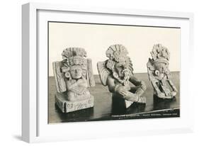 Zapotec Figurines, Oaxaca-null-Framed Art Print