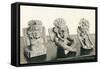 Zapotec Figurines, Oaxaca-null-Framed Stretched Canvas