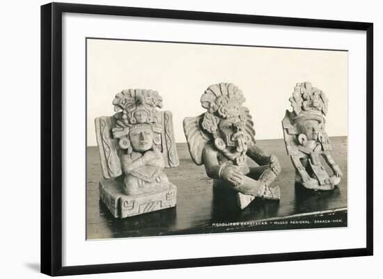 Zapotec Figurines, Oaxaca-null-Framed Art Print