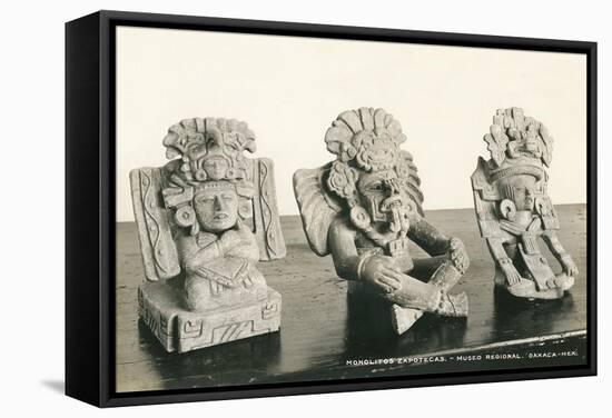 Zapotec Figurines, Oaxaca-null-Framed Stretched Canvas