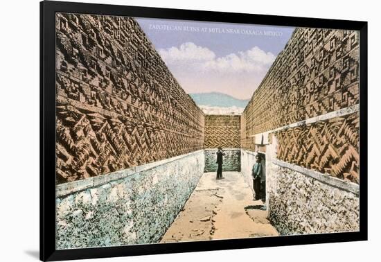 Zapotec-Mixtec Ruins in Mitla, Oaxaca, Mexico-null-Framed Art Print