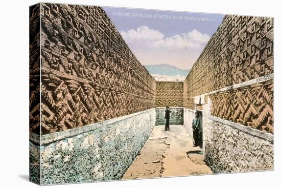 Zapotec-Mixtec Ruins in Mitla, Oaxaca, Mexico-null-Stretched Canvas