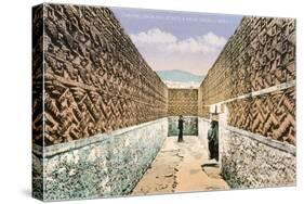 Zapotec-Mixtec Ruins in Mitla, Oaxaca, Mexico-null-Stretched Canvas