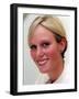 Zara Phillips Promoting the Young Racegoers Club at Cheltenham August 2000-null-Framed Photographic Print