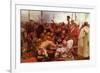 Zaraporoski Cossacks Send the Turkish Sultan Mahmoud Iv a Letter-Ilya Repin-Framed Premium Giclee Print