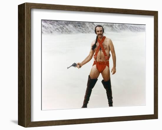 Zardoz by JohnBoorman with Sean Connery, 1974 (photo)-null-Framed Photo