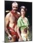 Zardoz by JohnBoorman with Sean Connery and Charlotte Rampling, 1974 (photo)-null-Mounted Photo