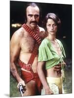 Zardoz by JohnBoorman with Sean Connery and Charlotte Rampling, 1974 (photo)-null-Mounted Photo