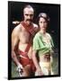 Zardoz by JohnBoorman with Sean Connery and Charlotte Rampling, 1974 (photo)-null-Framed Photo