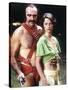 Zardoz by JohnBoorman with Sean Connery and Charlotte Rampling, 1974 (photo)-null-Stretched Canvas