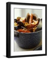 Zarzuela (Spanish Fish Stew)-Debi Treloar-Framed Premium Photographic Print