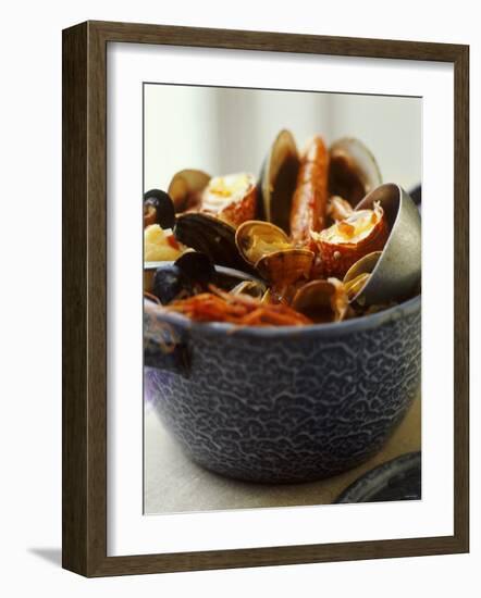 Zarzuela (Spanish Fish Stew)-Debi Treloar-Framed Photographic Print