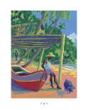 The Antilles-Zau-Laminated Art Print