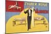 Zauber-Revue - Vandredi. Germany, 1923 (Adolph Friedländer, Hamburg)-Atelier Adolph Friedländer-Mounted Giclee Print