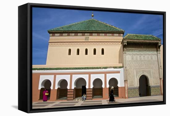 Zawiyya of Sidi Bel Abbes, Marrakech, Morocco, North Africa, Africa-Guy Thouvenin-Framed Stretched Canvas