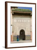 Zawiyya of Sidi Bel Abbes, Marrakech, Morocco, North Africa, Africa-Guy Thouvenin-Framed Photographic Print