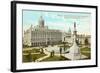 Zayas Park, President's House, Havana, Cuba-null-Framed Art Print