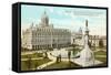 Zayas Park, President's House, Havana, Cuba-null-Framed Stretched Canvas