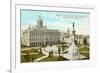 Zayas Park, President's House, Havana, Cuba-null-Framed Premium Giclee Print