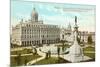 Zayas Park, President's House, Havana, Cuba-null-Mounted Premium Giclee Print