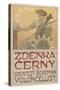 Zde?ka ?erný, the greatest Bohemian violoncellist, 1913-Alphonse Marie Mucha-Stretched Canvas