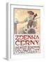 Zdenka Cerny, the Greatest Bohemian Violoncellist, 1913-Alphonse Mucha-Framed Giclee Print