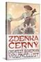 Zdenka Cerny, the Greatest Bohemian Violoncellist, 1913-Alphonse Mucha-Stretched Canvas