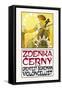 Zdenka Cerny: The Greatest Bohemian Violoncellist-Alphonse Mucha-Framed Stretched Canvas