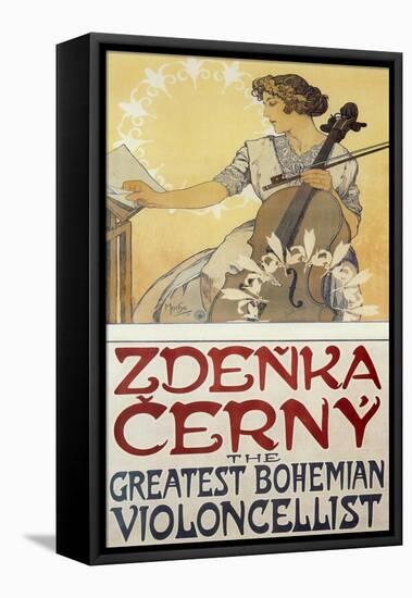 Zdneka cerny Archival-null-Framed Stretched Canvas
