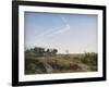 Zealand Landscape. Open Country in North Zealand, 1842-Johan Thomas Lundbye-Framed Giclee Print