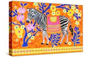 Zebedaios the Zebra-Isabelle Brent-Stretched Canvas