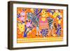 Zebedaios the Zebra-Isabelle Brent-Framed Photographic Print