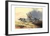 Zebra, 1860-null-Framed Giclee Print