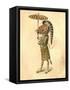 Zebra 1873 'Missing Links' Parade Costume Design-Charles Briton-Framed Stretched Canvas