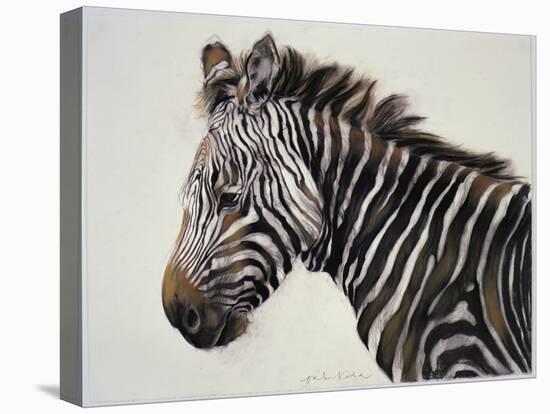 Zebra, 2002-Odile Kidd-Stretched Canvas