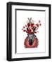 Zebra and Bunny Hat-Fab Funky-Framed Art Print