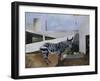 Zebra and Parachute-Christopher Wood-Framed Giclee Print