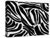 Zebra Animal Print For Backgrounds And Textures-chandanaroy-Stretched Canvas