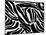 Zebra Animal Print For Backgrounds And Textures-chandanaroy-Mounted Art Print