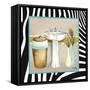 Zebra Bath II-Elizabeth Medley-Framed Stretched Canvas