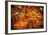 Zebra Crossing, Kolkata, West Bengal, India, Asia-Bhaskar Krishnamurthy-Framed Photographic Print