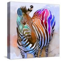 Zebra Dreams-Galen Hazelhofer-Stretched Canvas